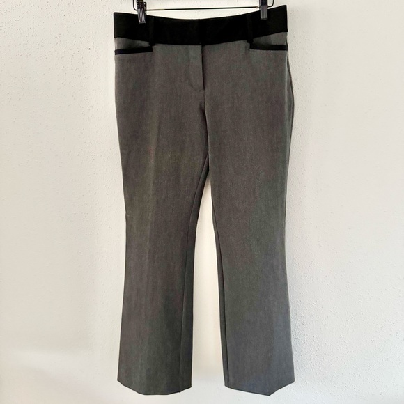 New York & Company Pants - NY&Co Petite Grey Slim Stretch Mid-Rise Ankle Trouser Pants Women's sz 8 Medium
